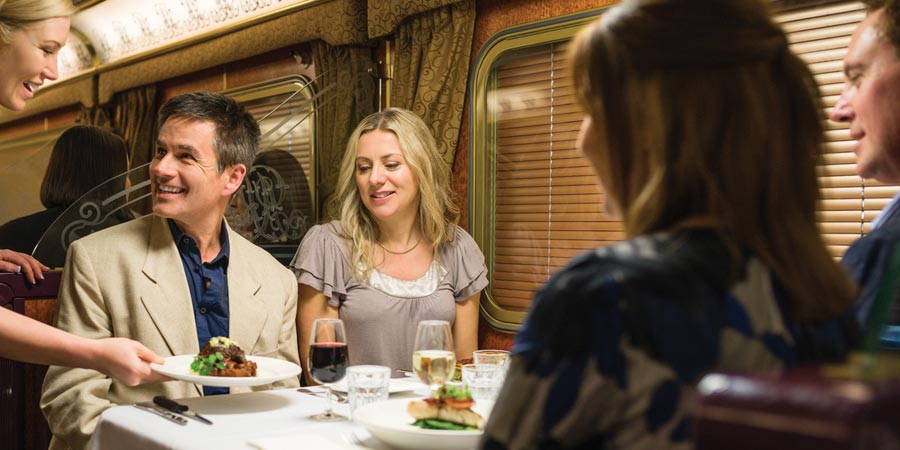 The Ghan Restaurant Car